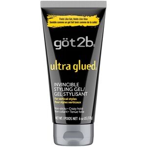 göt2b Ultra Glued Invincible Styling Gel - Black & Yellow Tube